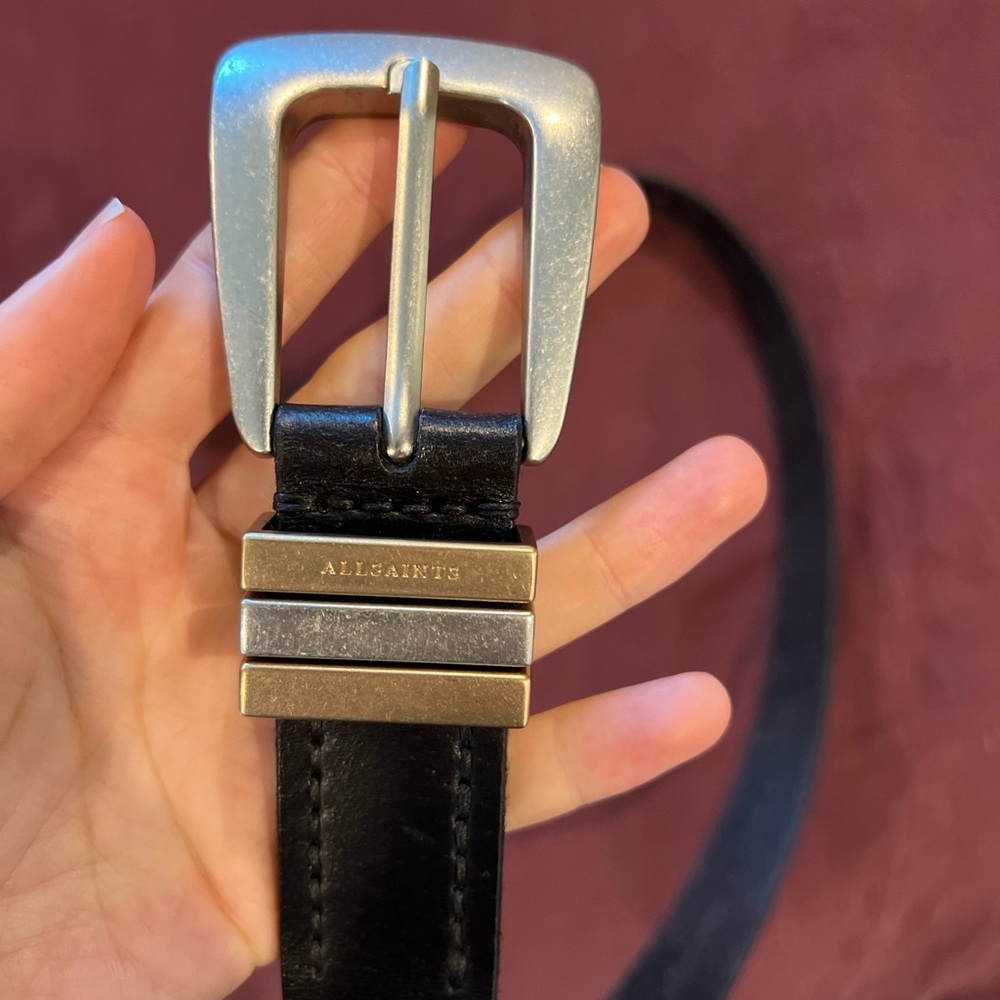 All Saints Leather Belt